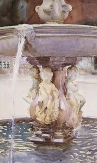 Spanish Fountain By John Singer Sargent Fine Art Print