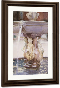 Spanish Fountain By John Singer Sargent Fine Art Print