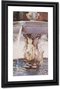 Spanish Fountain By John Singer Sargent Fine Art Print