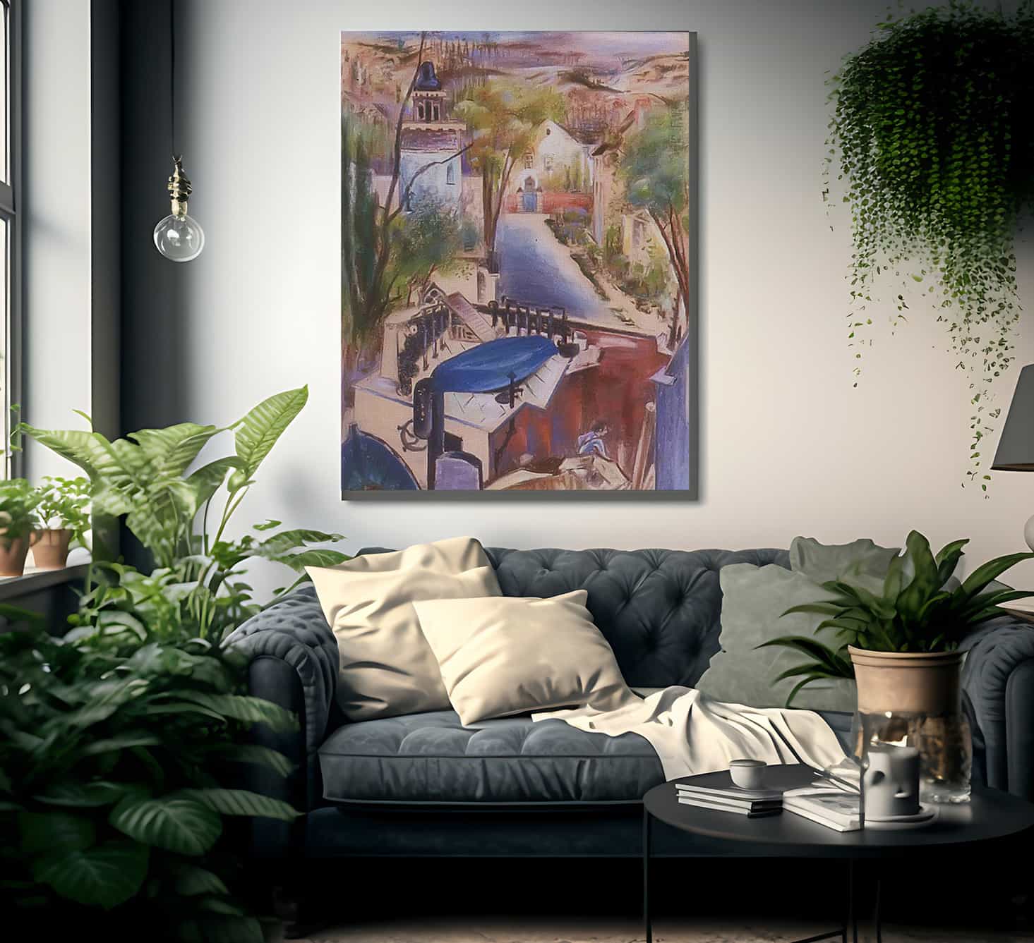 Spanish Landscape By Preston Dickinson Fine Art Print