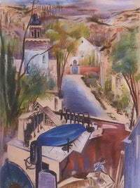 Spanish Landscape By Preston Dickinson Fine Art Print