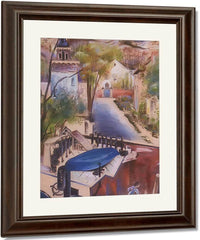 Spanish Landscape By Preston Dickinson Fine Art Print