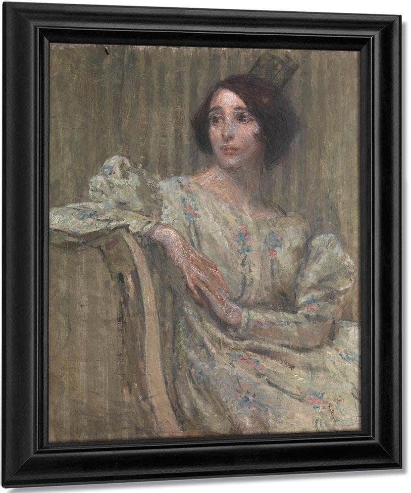 Spanish Senorita By Alice Pike Barney Fine Art Print