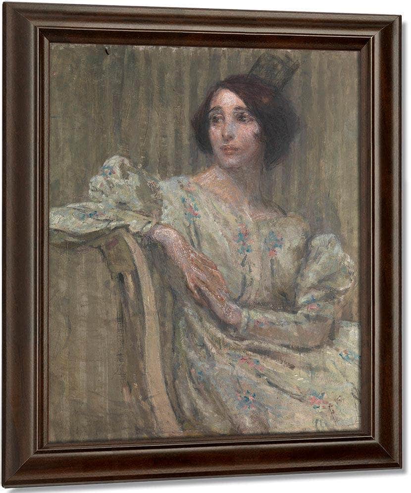 Spanish Senorita By Alice Pike Barney Fine Art Print