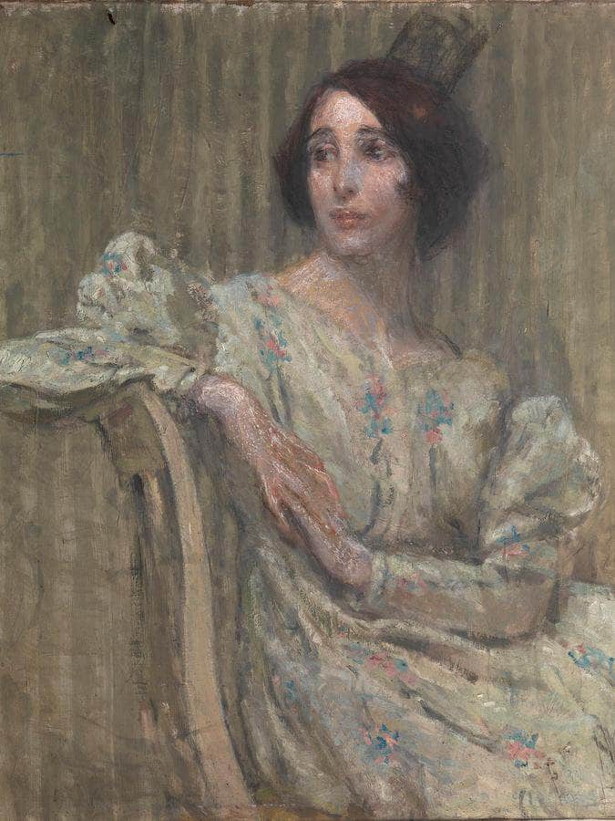 Spanish Senorita By Alice Pike Barney Fine Art Print