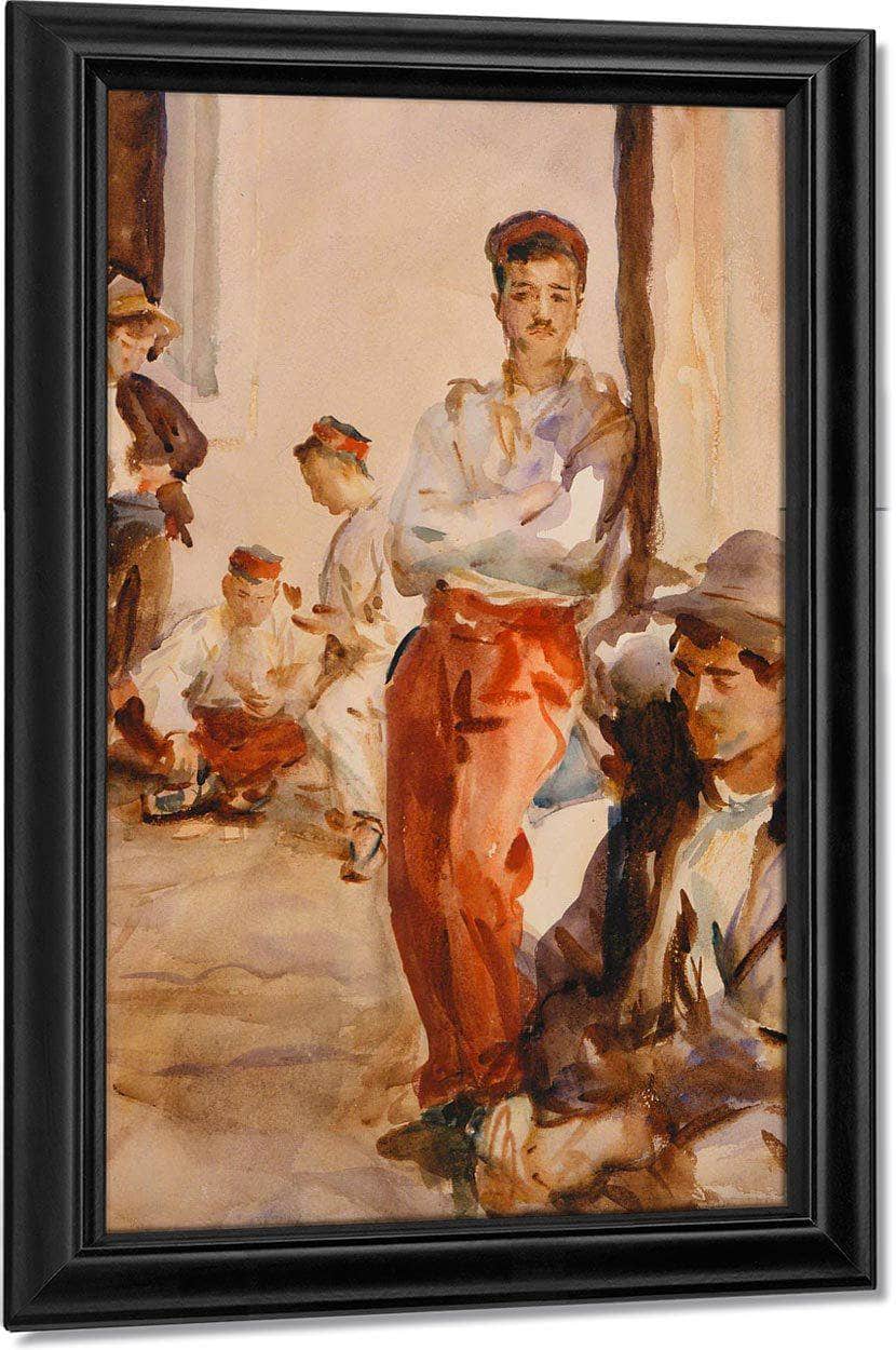 Spanish Solders (Ii) By John Singer Sargent Fine Art Print