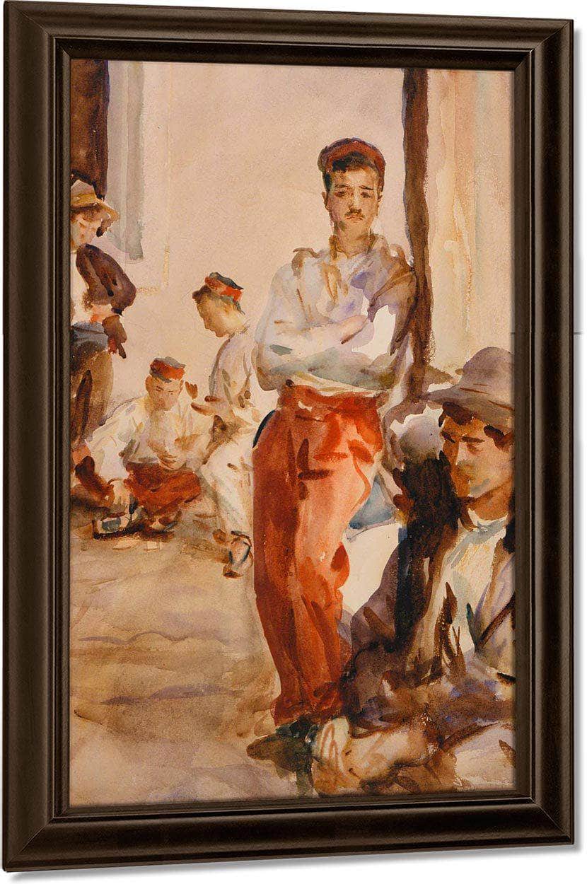 Spanish Solders (Ii) By John Singer Sargent Fine Art Print