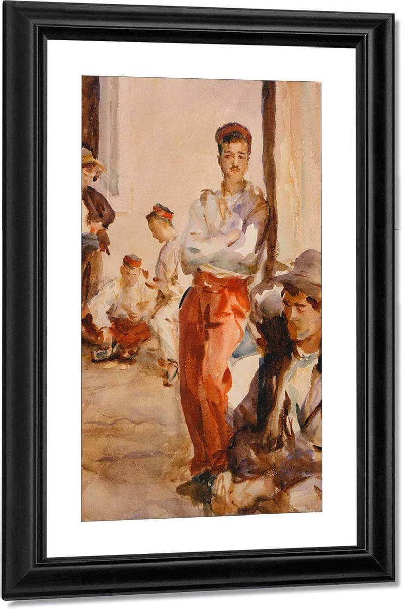 Spanish Solders (Ii) By John Singer Sargent Fine Art Print