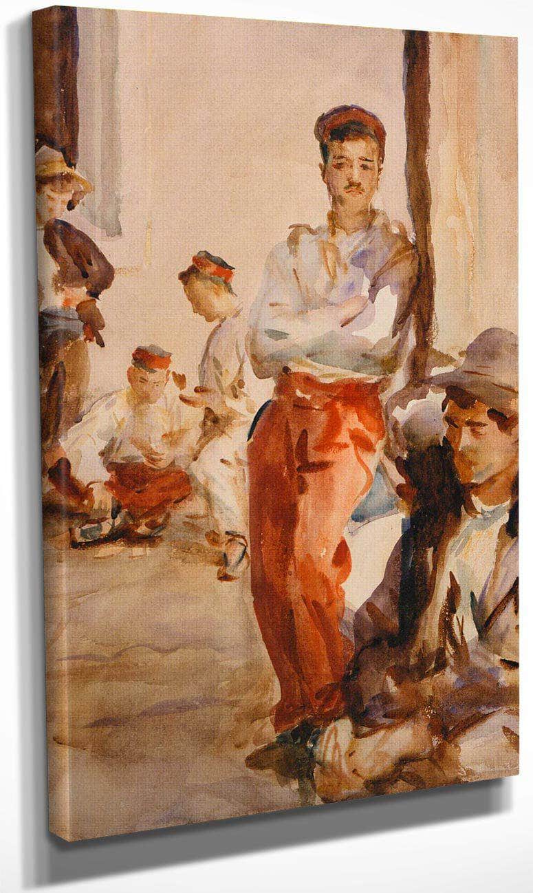 Spanish Solders (Ii) By John Singer Sargent Fine Art Print