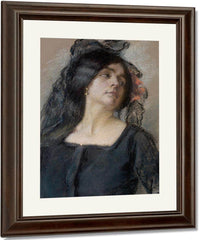 Spanish Woman By Alice Pike Barney Fine Art Print