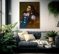 Spanish Woman By Gusave Courbet Fine Art Print