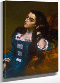 Spanish Woman By Gusave Courbet Fine Art Print