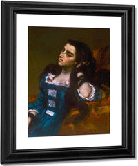 Spanish Woman By Gusave Courbet Fine Art Print