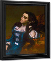 Spanish Woman By Gusave Courbet Fine Art Print