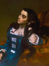 Spanish Woman By Gusave Courbet Fine Art Print