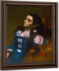 Spanish Woman By Gusave Courbet Fine Art Print