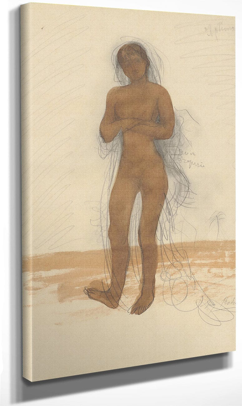 Sphinx By Francois Auguste Rene Rodin Fine Art Print