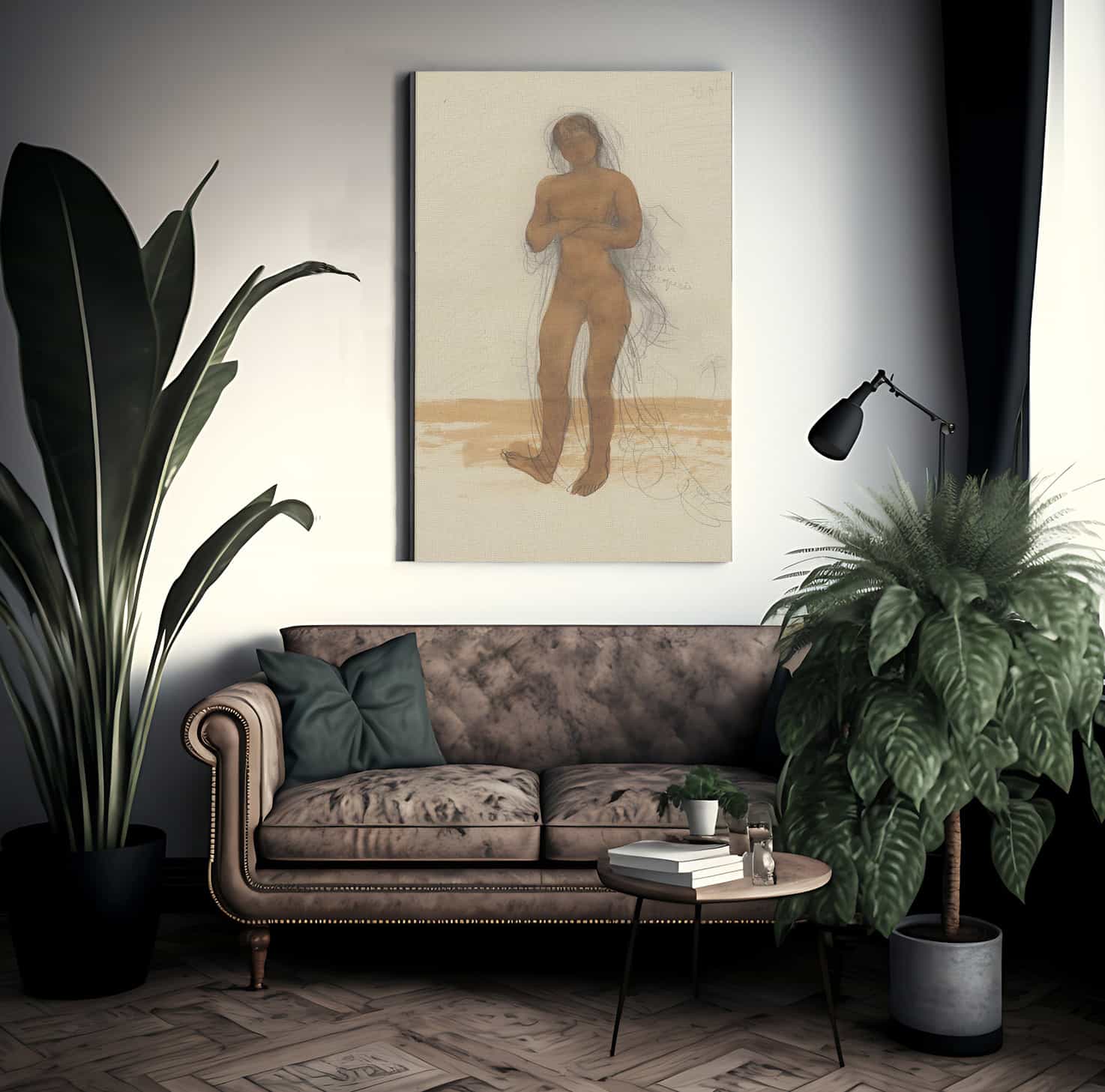 Sphinx By Francois Auguste Rene Rodin Fine Art Print