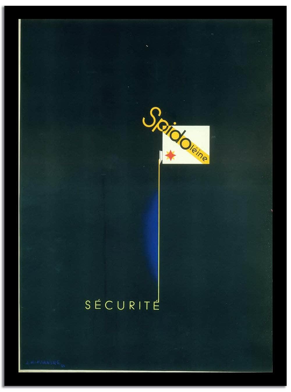 Spiado  Vintage Poster Fine Art Print
