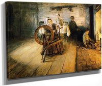 Spinning By Firelight The Boyhood Of George Washington Gray By Henry Ossawa Tanner Fine Art Print