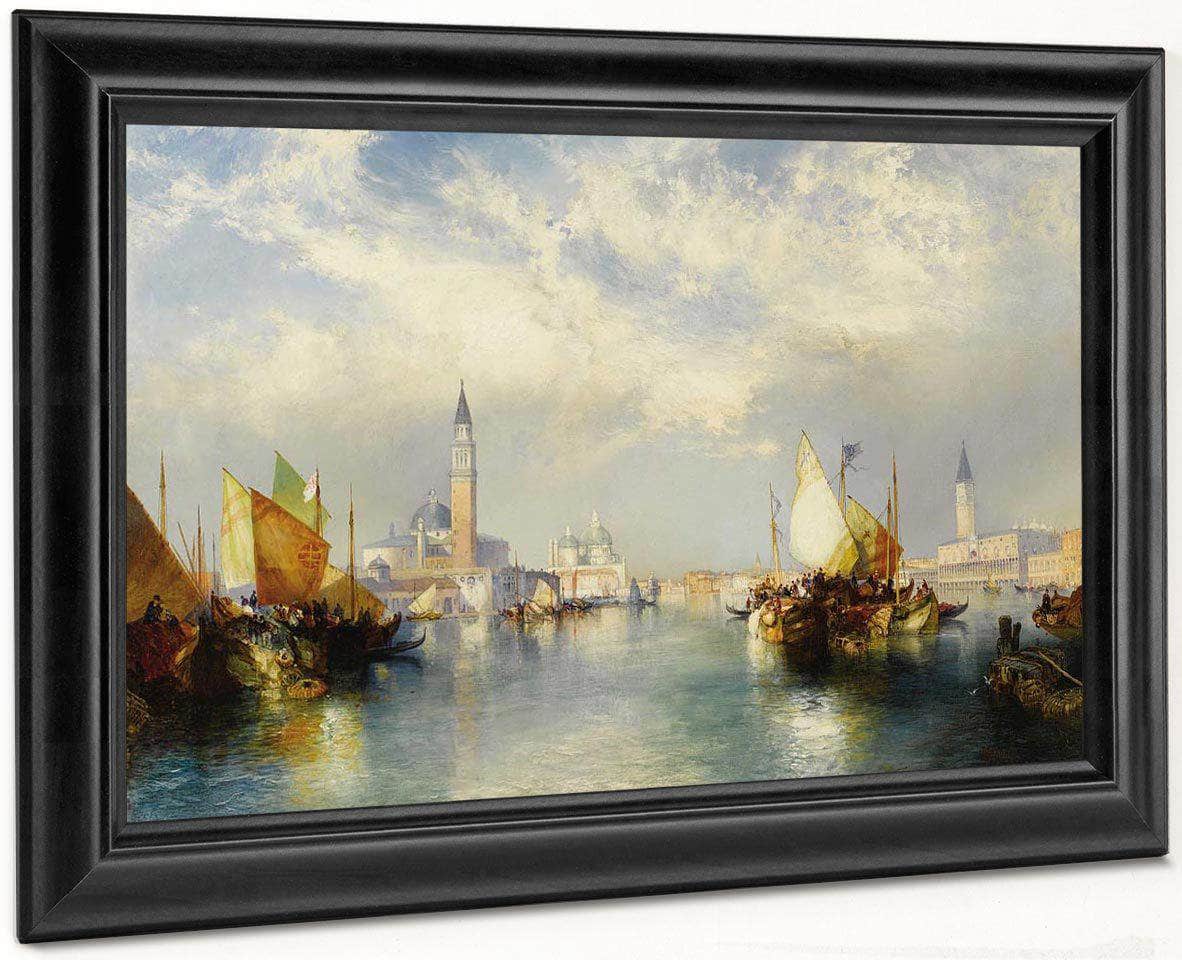 Splendor Of Venice The Grand Canal 1904 By George Turner Fine Art Print