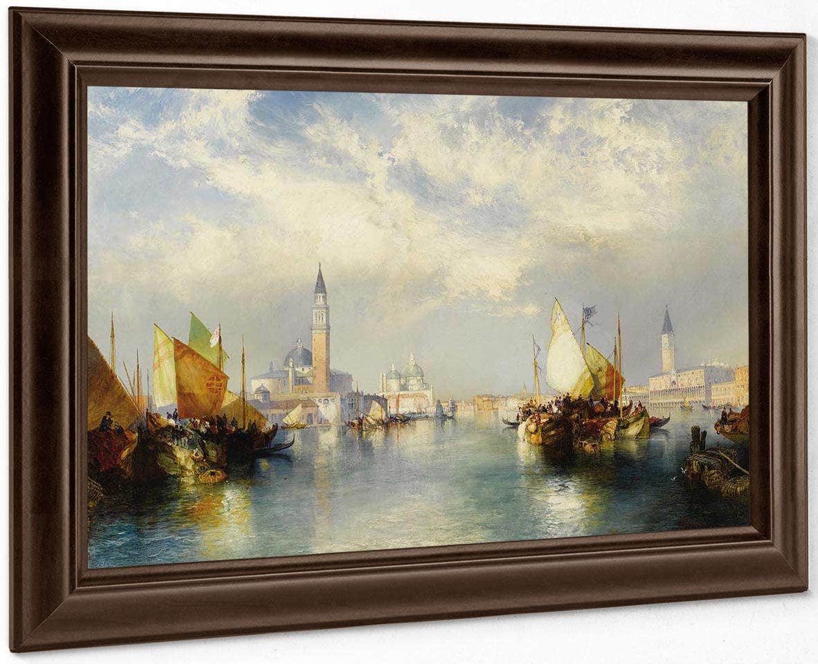 Splendor Of Venice The Grand Canal 1904 By George Turner Fine Art Print