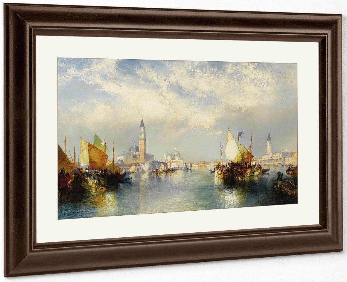 Splendor Of Venice The Grand Canal 1904 By George Turner Fine Art Print