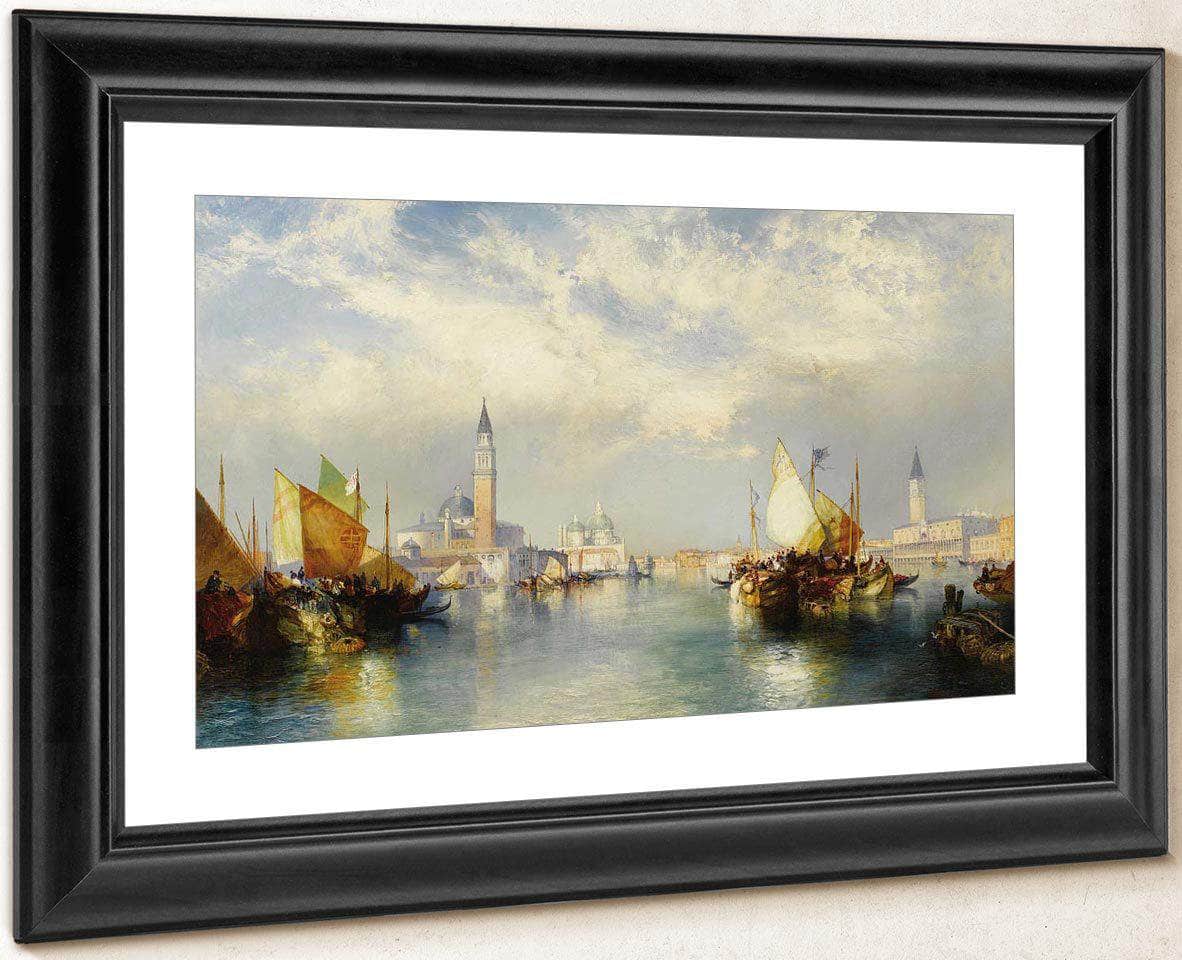 Splendor Of Venice The Grand Canal 1904 By George Turner Fine Art Print
