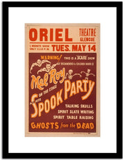 Spook Party  Vintage Poster Fine Art Print