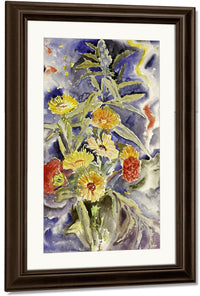 Spray Of Flowers By Charles Demuth Fine Art Print