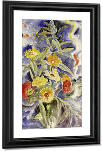 Spray Of Flowers By Charles Demuth Fine Art Print