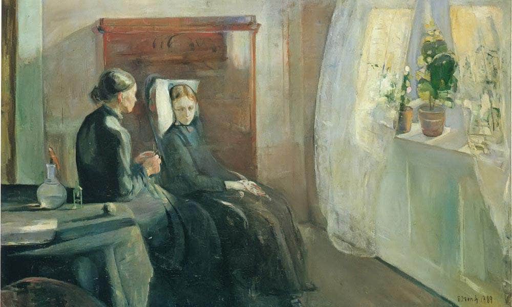 Spring 1889 By Edvard Munch Fine Art Print