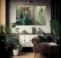 Spring 1889 By Edvard Munch Fine Art Print