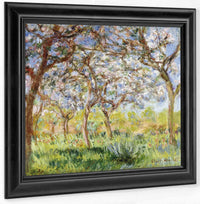 Spring At Giverny By Claude Monet Fine Art Print