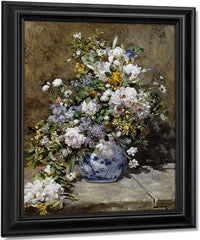 Spring Bouquet By Pierre Auguste Renoir Fine Art Print