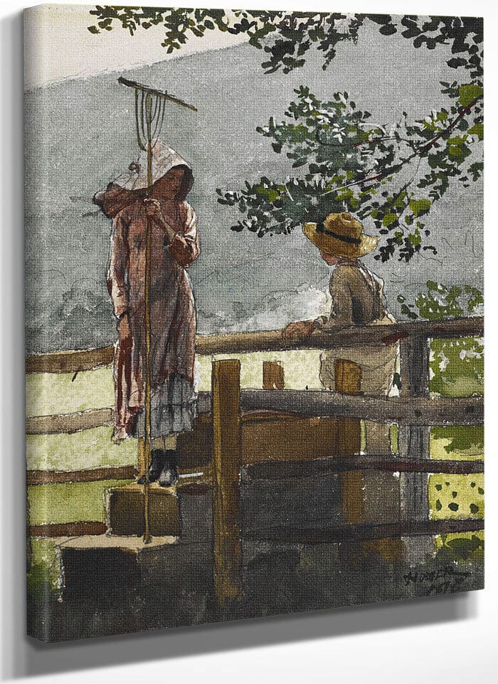 Spring By Winslow Homer Fine Art Print
