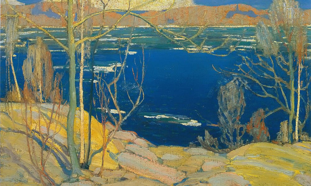 Spring Ice By Tom Thomson Fine Art Print