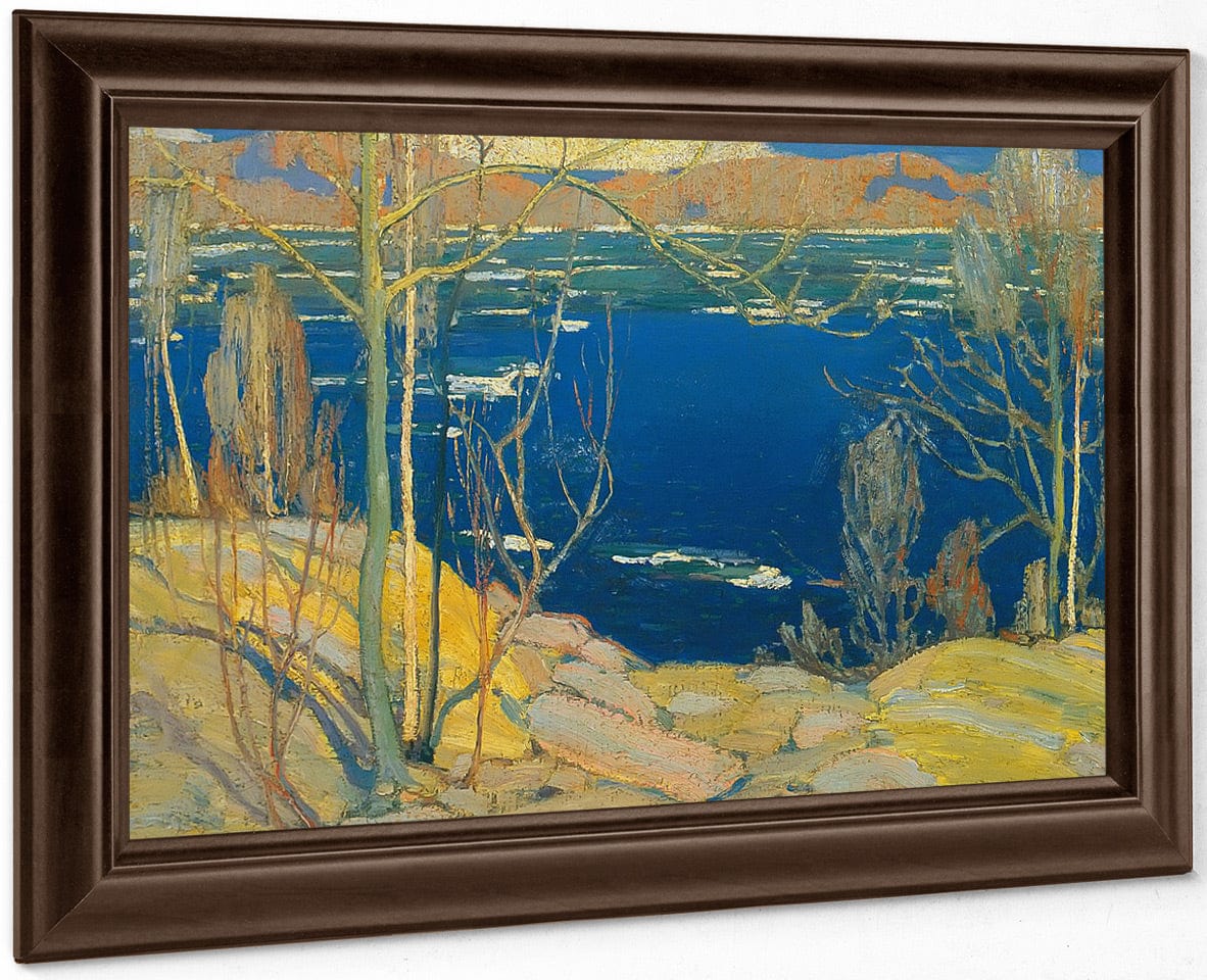 Spring Ice By Tom Thomson Fine Art Print