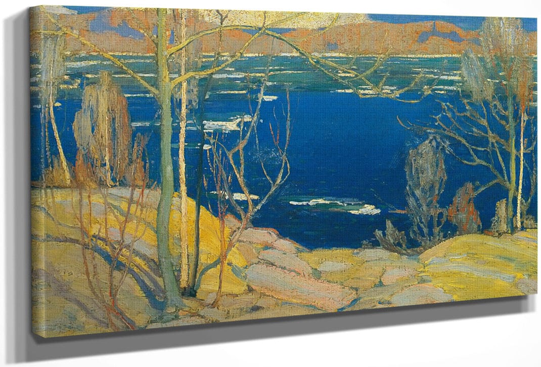 Spring Ice By Tom Thomson Fine Art Print