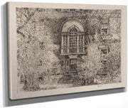 Spring In Annapolis (Chase House Garden) By Childe Hassam Fine Art Print