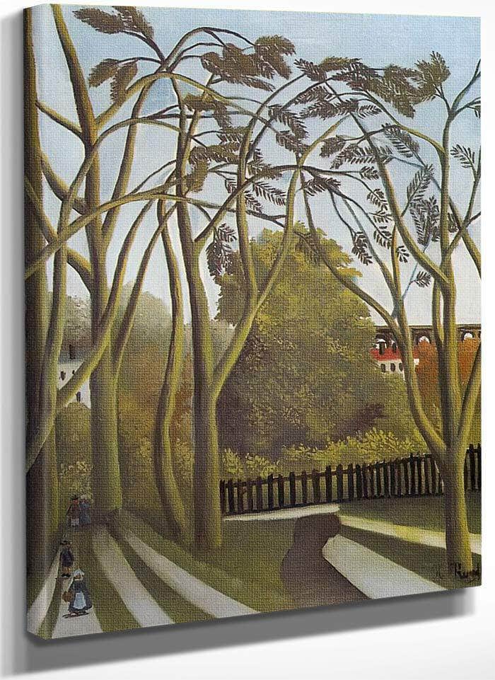 Spring In The Bievre Valley1909 By Henri Rousseau Fine Art Print