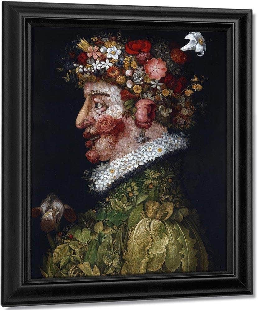 Spring La Primavera 1563 By Giuseppe Arcimboldo Fine Art Print