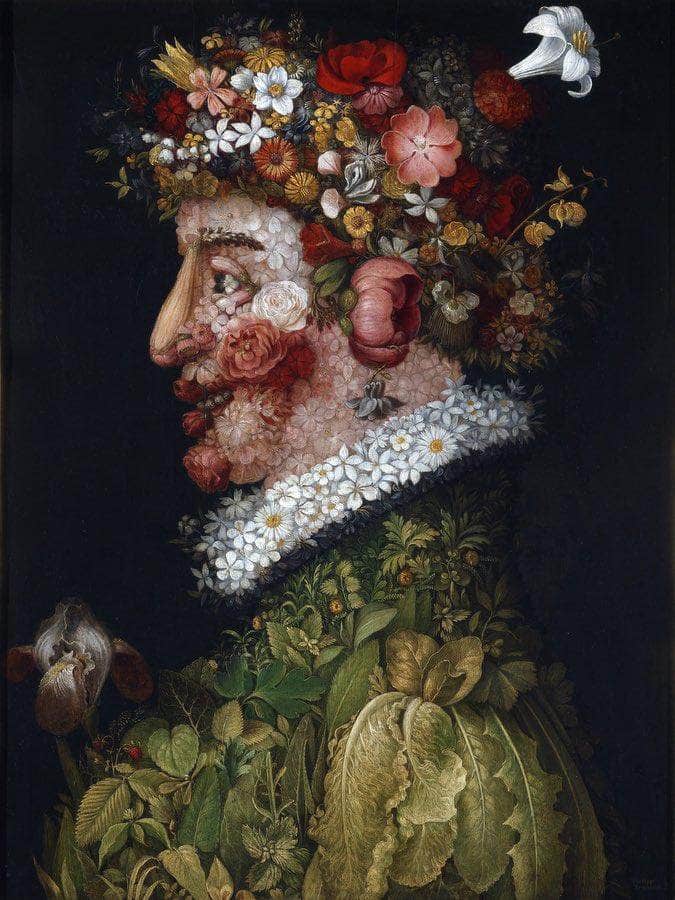 Spring La Primavera 1563 By Giuseppe Arcimboldo Fine Art Print