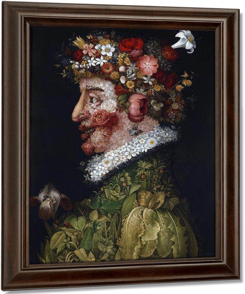 Spring La Primavera 1563 By Giuseppe Arcimboldo Fine Art Print