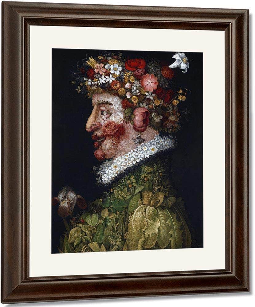 Spring La Primavera 1563 By Giuseppe Arcimboldo Fine Art Print