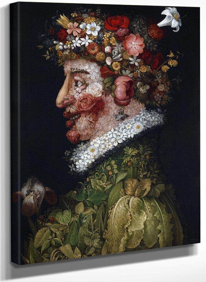 Spring La Primavera 1563 By Giuseppe Arcimboldo Fine Art Print