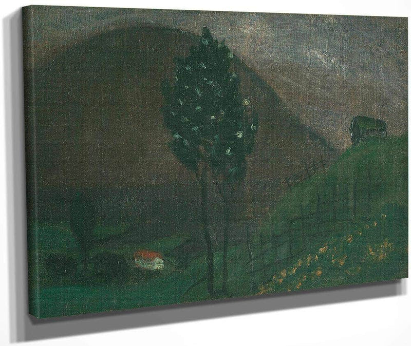 Spring Landscape By Nicolai Astrup Fine Art Print