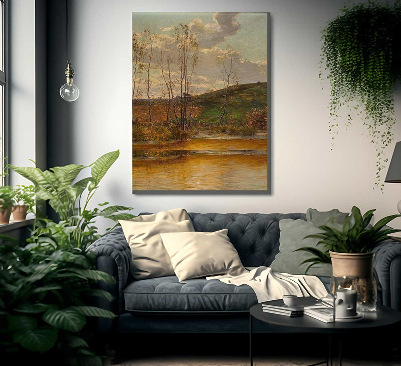 Spring Landscape By Walter Launt Palmer Fine Art Print