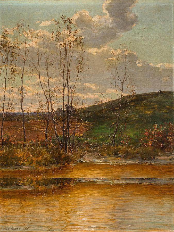 Spring Landscape By Walter Launt Palmer Fine Art Print