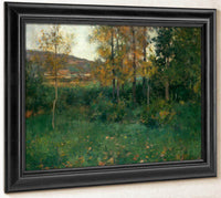 Spring Landscape Giverny By Willard Leroy Metcalf Fine Art Print